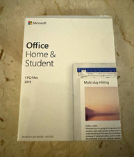 Microsoft Office Home & Student 2019 1 Device Windows/Mac English Key Card picture