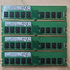 Lot of 4 Samsung 8GB DDR4 PC4-2133P ECC UDIMM Server RAM M391A1G43EB1-CPB0 picture