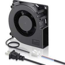 Blower Fan Dual Ball Bearing 120mm X 120mm X 32mm 4.72x4.72x1.26 Inch 110v 115 picture