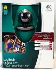 Logitech QuickCam Communicate MP USB Webcam Mic 30fps 640x480 NEW SEALED picture