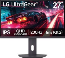 LG 27G610A-B 27-inch QHD IPS Gaming Monitor 200Hz 1ms FreeSync HDR 400 picture