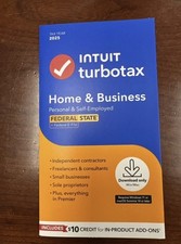2025 Intuit Turbo Tax Mac/Windows Home and Business BRAND NEW picture