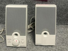 Vintage Sound Force 300 Powered Stereo Speakers Used picture