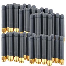 50pcs Short Wireless Antenna 2dBi RP-SMA Hole ITX SFF PC WiFi Bluetooth Network picture