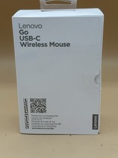 Lenovo Go USB-C Wireless Mouse Ambidextrous 2400 DPI Storm Grey SP41C21213 picture