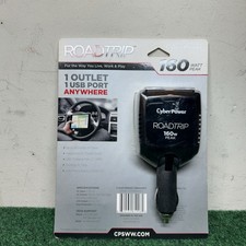 CyberPower CPS160PBURC1 160 Power Inverter With 1 AC Outlet And 1 USB Port, New picture