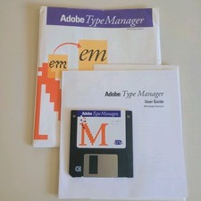 Adobe Type Manager Windows Version ATM EM  picture