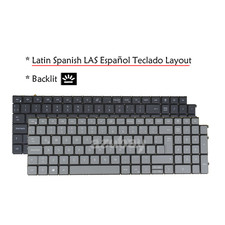 Teclado Español LA for Dell Inspiron 3535 5510 5515 5518 7510 7610 436XN Backlit picture