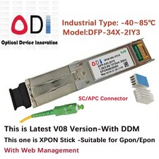 ODI XPON STICK EPON Stick  SFP GPON ONU With MAC SC 1310nm/1490nm  20KM OLT picture