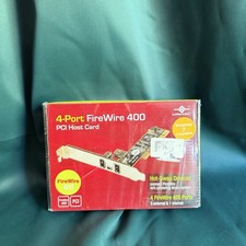 Vantec UGT-FW050 4-Port FireWire 400 PCI Host Card Adapter IEEE 1394a NIB picture