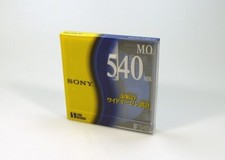 1x Unopened Sony 3.5inch 540MB Rewritable MO Disk from Japan picture
