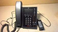 Polycom 2201-44300-001 CX500 HD Voice IP Phone Microsoft Lync INCL HANDSET + PSU picture