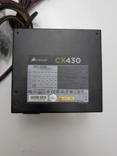 CORSAIR CX430 Excellent Condition 75-001666 430W POWER SUPPLY TESTED & WORKING picture