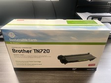 Staples Sustainable Earth toner cartridge Brother TN720. Open Box. Brand New.  picture