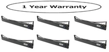 Compatible Oki Microline 8480 41708209 Printer Ribbon 6PK Black 25 M Characters picture