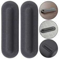12Pcs Laptop Bottom Rubber Feet Black Reusable Non Skid Replacement Pads picture