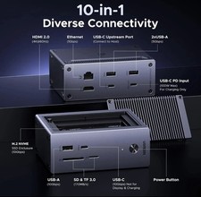 UGREEN Revodok 10-in-1 NVMe Docking Station 4K 60Hz HDMI USB-C Hub nvme m.2 picture