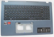 6B.KJEN2.001-B ACER PALMREST W/KB BLUE NBL QV05T_A10B FOR A315-24PT-R90Z GRADE B picture