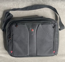 Swiss Gear Computer  Black Laptop iPad Tablet Case Carry On Bag picture