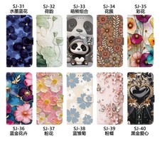 Panda Flower Wallet Cover Case for Sony Xperia 1 5 10 V VI IV VIII Z3 L3 ACE 3 picture
