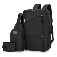 Backpacks 3 Pcs Set black picture