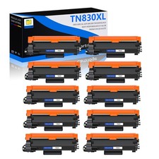 10PK TN830XL High Yield Toner Cartridge for Brother HL-L2460DW DCP-L2640DW Black picture