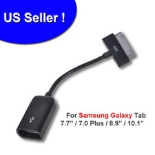 Lot 40X Female USB Host OTG Power Adapter Cable Samsung Galaxy Tab 2 7.0