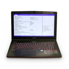 MSI GE62 6QD 15.6in i7-6700HQ 16GB 256GB SSD GTX 960M Grade B No OS, Power Cord picture