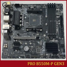 FOR GIGABYTE PRO B550M-P GEN3 DDR4*4 128GB HDMI VGA DVI-D m-ATX Ｍotherboard picture