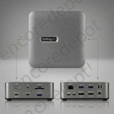 StarTech Thunderbolt 5 / USB4 Triple Display Docking Station - 140W PD NIB picture
