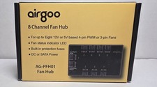 Airgoo 8 Channel Fan Hub AG-PFH01 - 4-Pin PWM & 3-Pin PC Case Cooling Splitter picture