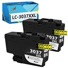 Intactech 2 Black Compatible Ink Cartridges Replacement for Brother LC3037 picture