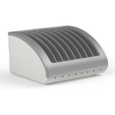 8 Devices Laptop Charging Station, Tablet Charging Storage Rack for Classroom picture