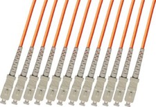 50M Multimode 12 Strand Fiber Optic Cable 62.5/125 SC Patch Cable Patch Cord picture