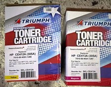 Triumph Laser Toner CE412A CE413A Yellow Magenta for HP M451 M475 picture