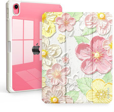 Cute Case for Ipad A16 11Th Gen/Ipad 10Th Gen, Oil Paint Flower picture