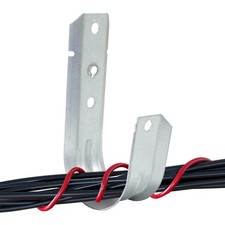 25 PCS 2 Inch Heavy Duty Metal Wire Cable Support J Hook Wall Mount Hangers picture