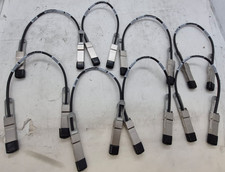 Lot of 8 Oracle/Amphenol 8203780 0.5M QSFP to QSFP DAC Cables picture