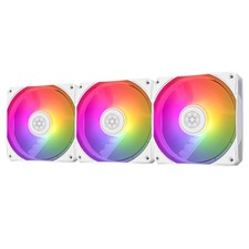 SilverStone Air Nexus 120 ARGB 120mm PWM 3xFans White 1,500 RPM picture