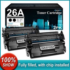2PK 26A CF226A Black Toner Compatible for HP Pro MFP M426fdn, M402dn with Chip picture
