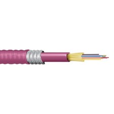 100' Belden FI4D012A9 12 Fiber Aluminum Interlock Plenum OM4 Distribution Cable picture