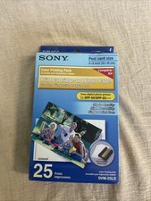 Sony SVM-25LS Print Cartridge And Photo Paper With 25 Prints F2 picture