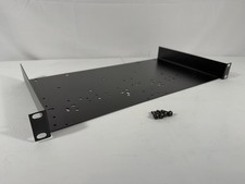 Middle Atlantic - 1U Mounting Rack Shelf - 10in Depth W/Mounting Hardware Clean picture