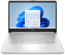 HP 14-dq6011dx 14 in Intel N150 4GB DDR4 128GB UFS Home Silver Minor Scratches picture