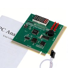 PC Motherboard Analysis Diagnostic Card 4-Digit LED PCI/ISA POST Code Analyzer picture