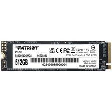 Patriot P320 512GB PCIe Gen 3x4 M.2 SSD`` picture