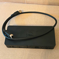 Dell D3100 USB 3.0 DisplayLink 4K Docking Station, Black w/ USB Cable picture