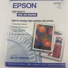 Epson High Quality Inkjet Paper Matte Letter 8.5 x 11 100 Sheets S041111 picture