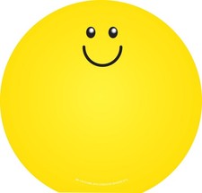 SHAPES ETC. 50 Sheets Smile Large Notepad 5.5in x 5.5n Teacher Yellow  picture