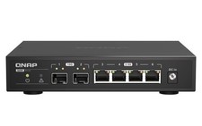 QNAP 4 Port 2.5G Ethernet Switch with 10GbE SFP Unmanaged Network Switch picture